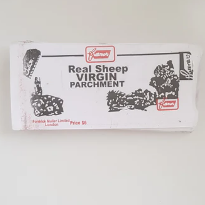 Real Sheep Virgin Parchment angelicpurenaturalproducts