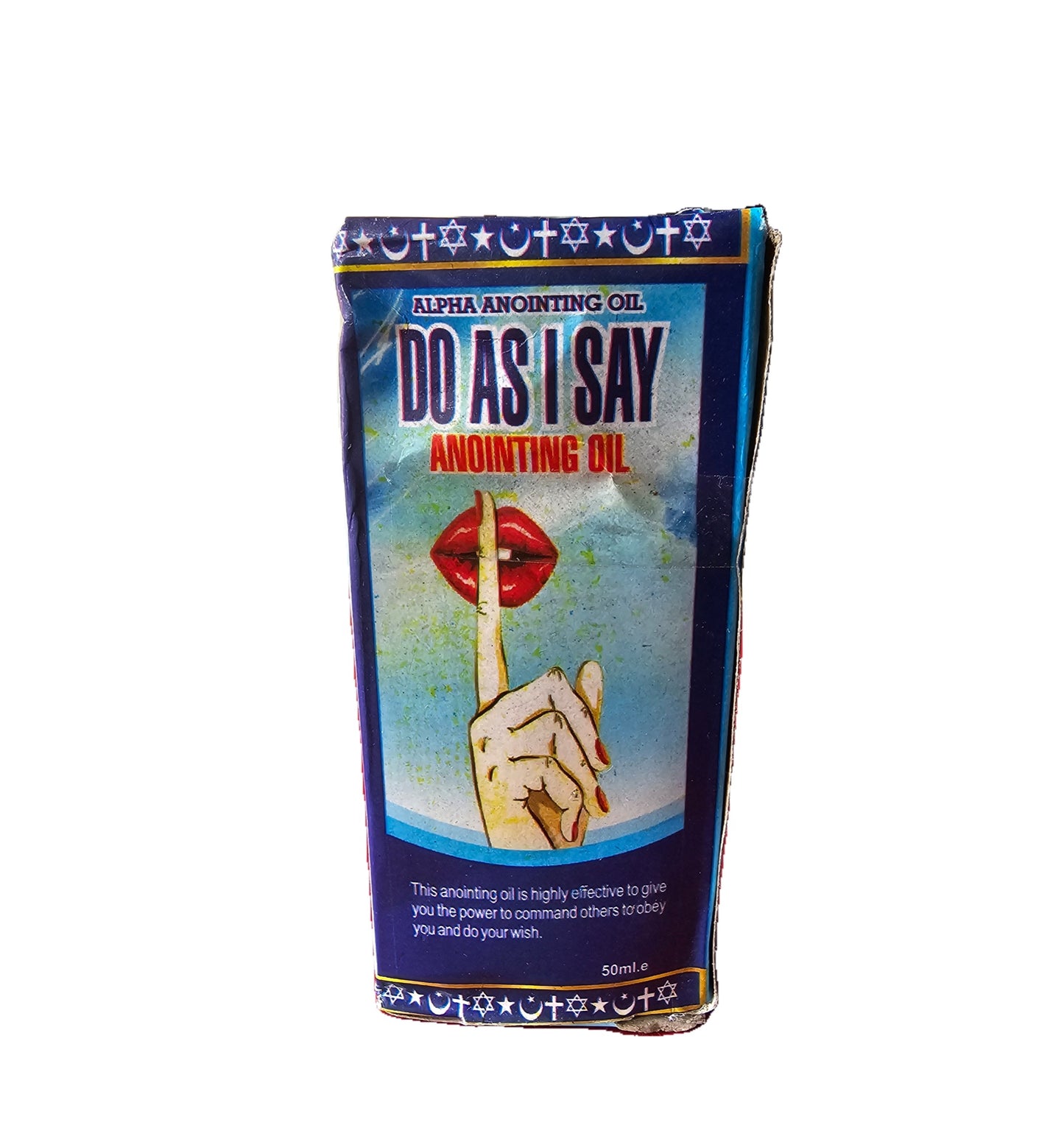 Alpha Do As I Say Anointing Oil