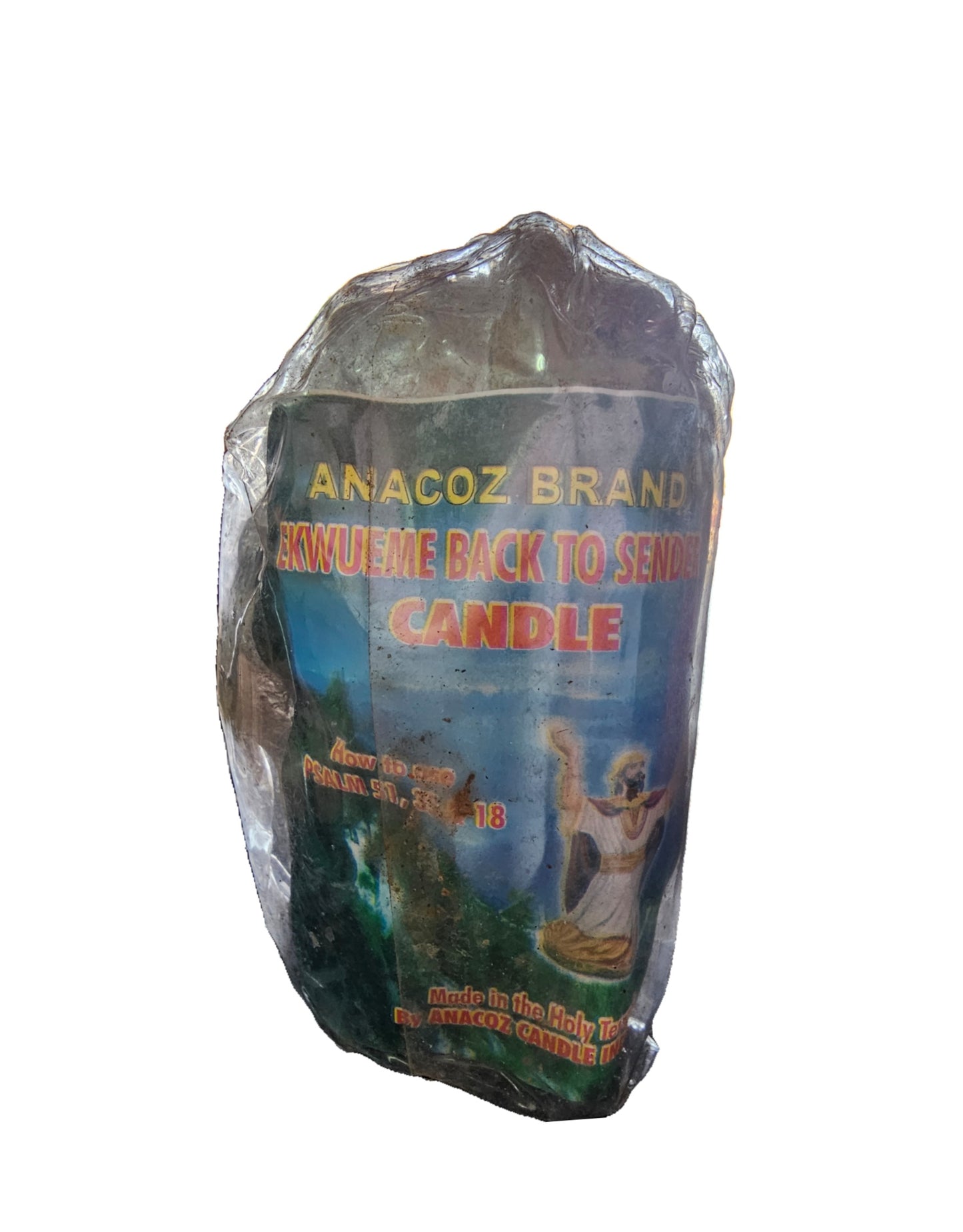 Ekwueme Back to Sender Spiritual Candle