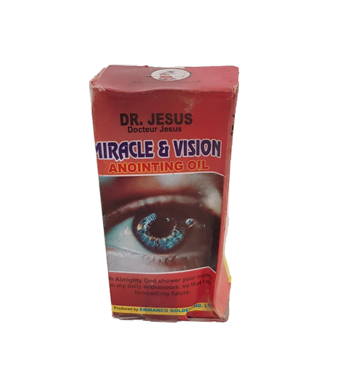 Dr Jesus Miracle & Vision Anointing Oil