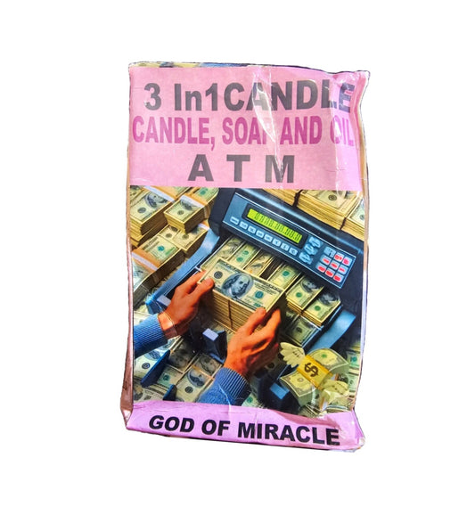 3 In 1 ATM Spiritual Candle Set