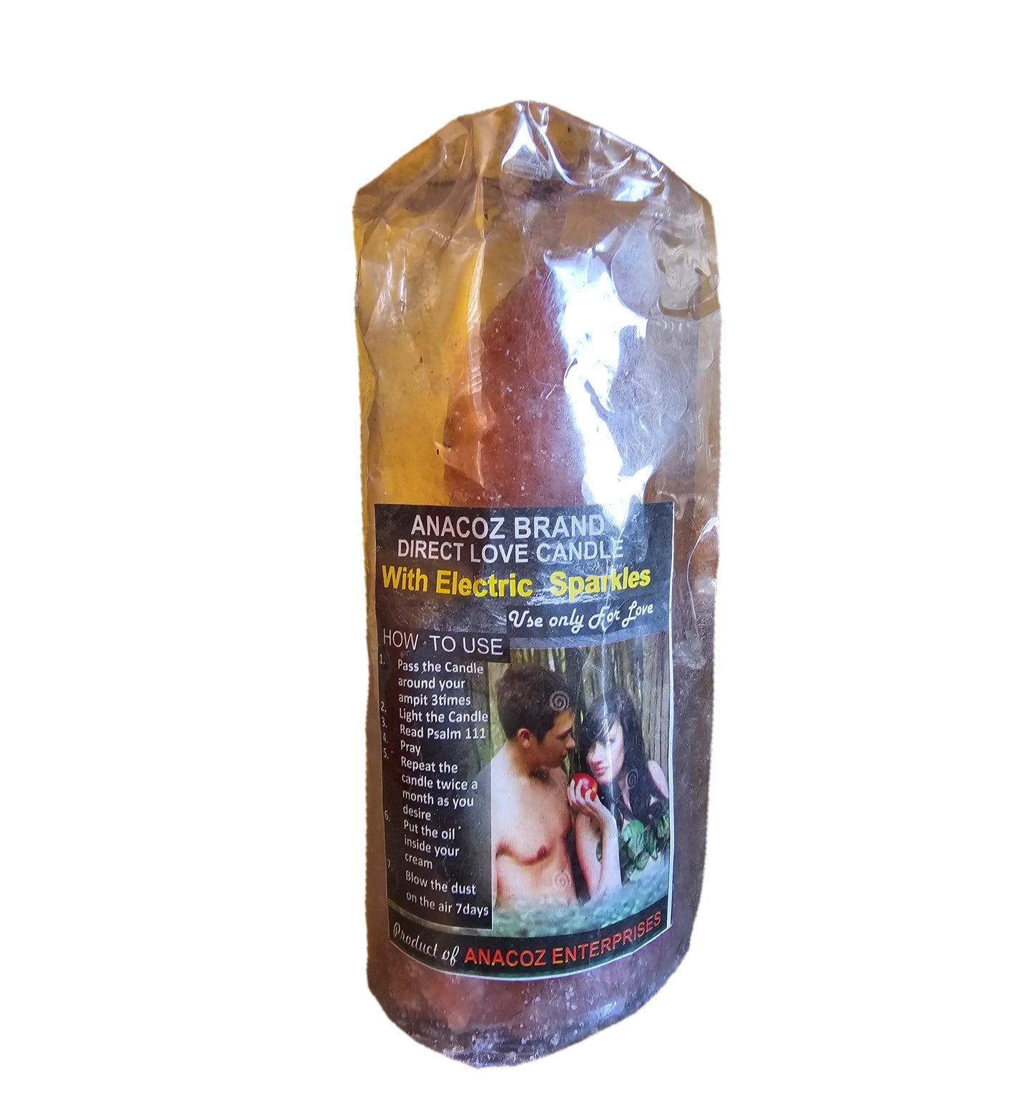 Direct Love Candle with Spakles