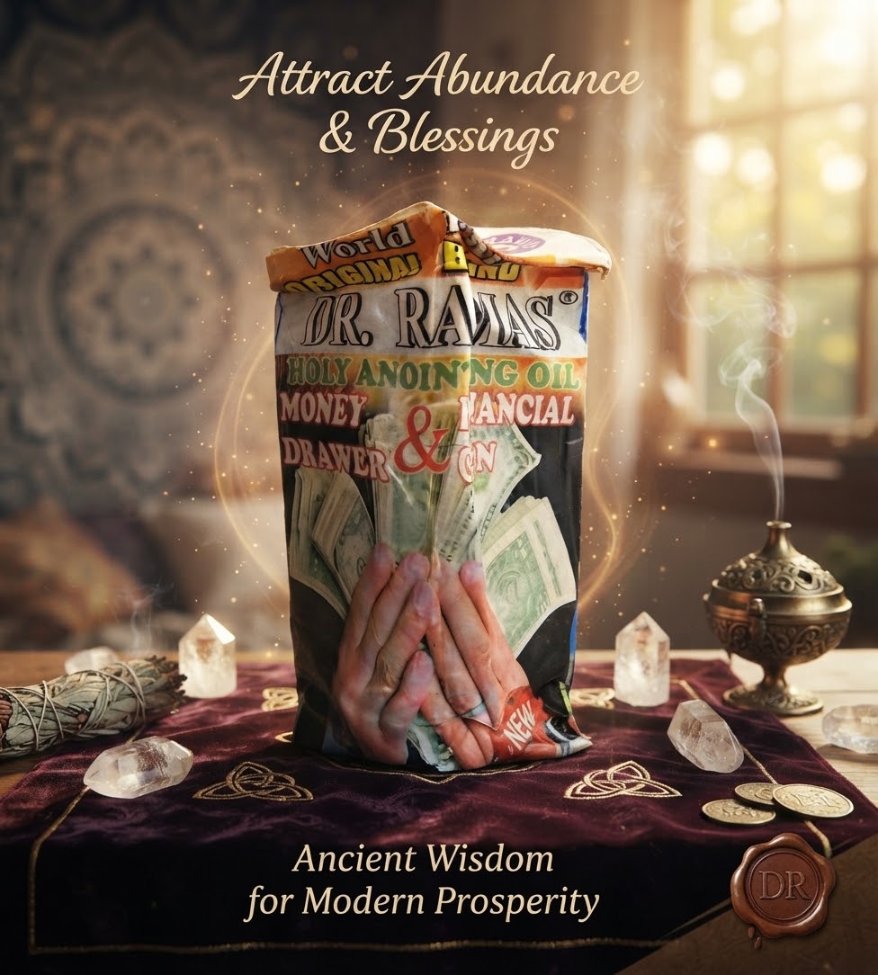 Dr Ramas Money Drawer & Financial Gain Spiritual Oil & Soap