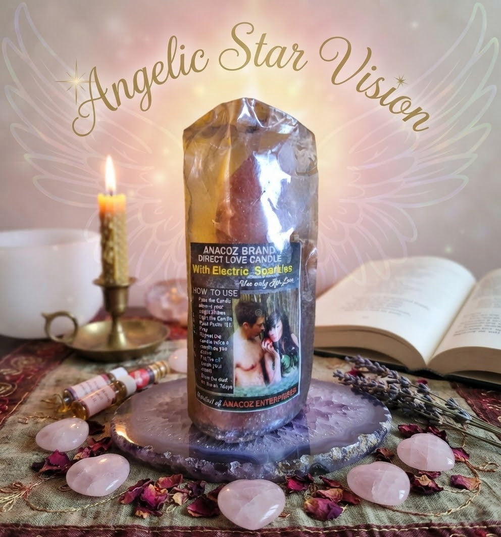 Direct Love Candle with Spakles