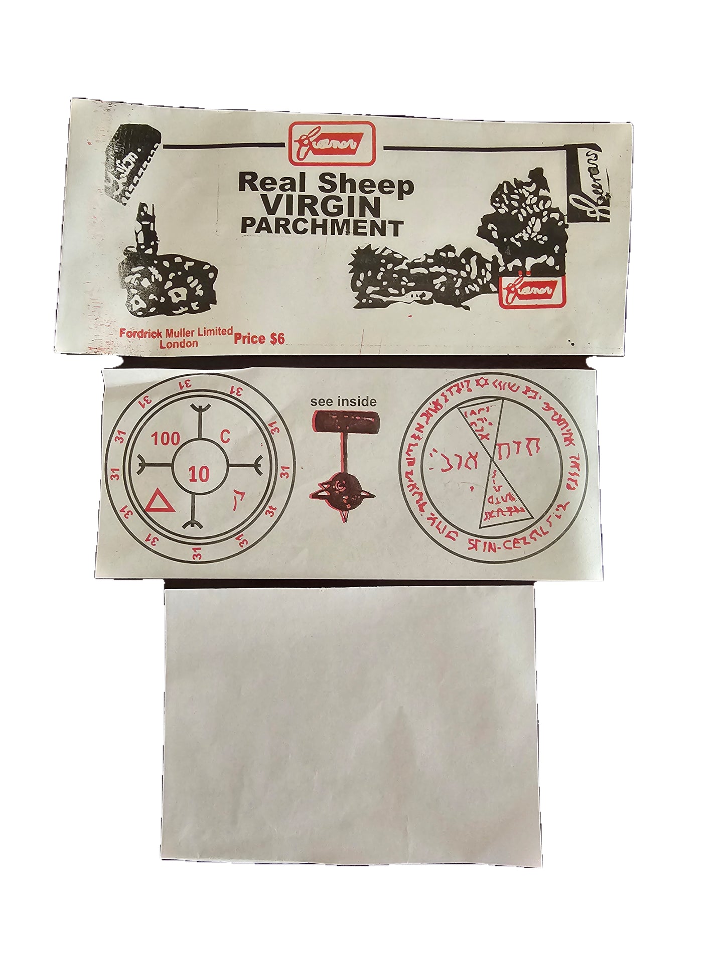 Real Sheep Virgin Parchment