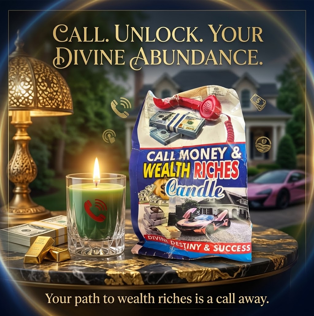 Call Money,Wealth Riches Spiritual Candle Set