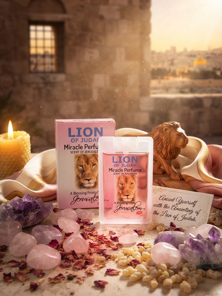 Lion Of Judah Miracle Perfume and Miracle Water