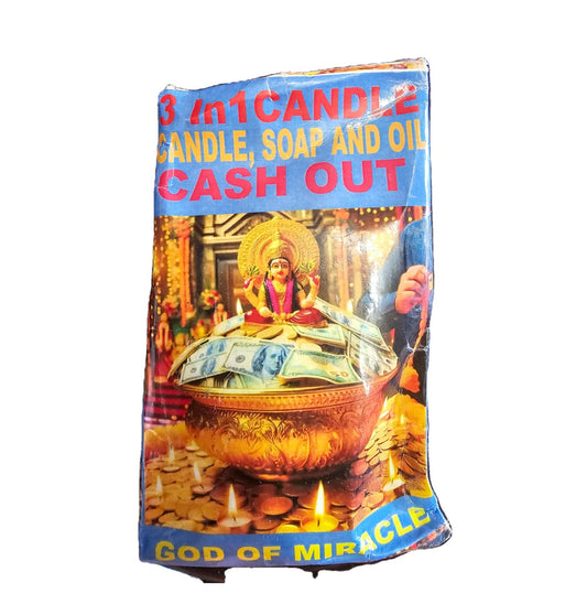 3 In 1 Cash Out Candle Set