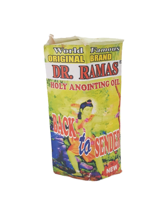 Dr Ramas Back To Sender Spiritual Oil