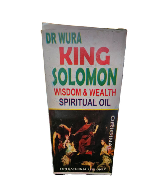 Dr. Wura King Solomon Wisdom & Wealth Spiritual Oil