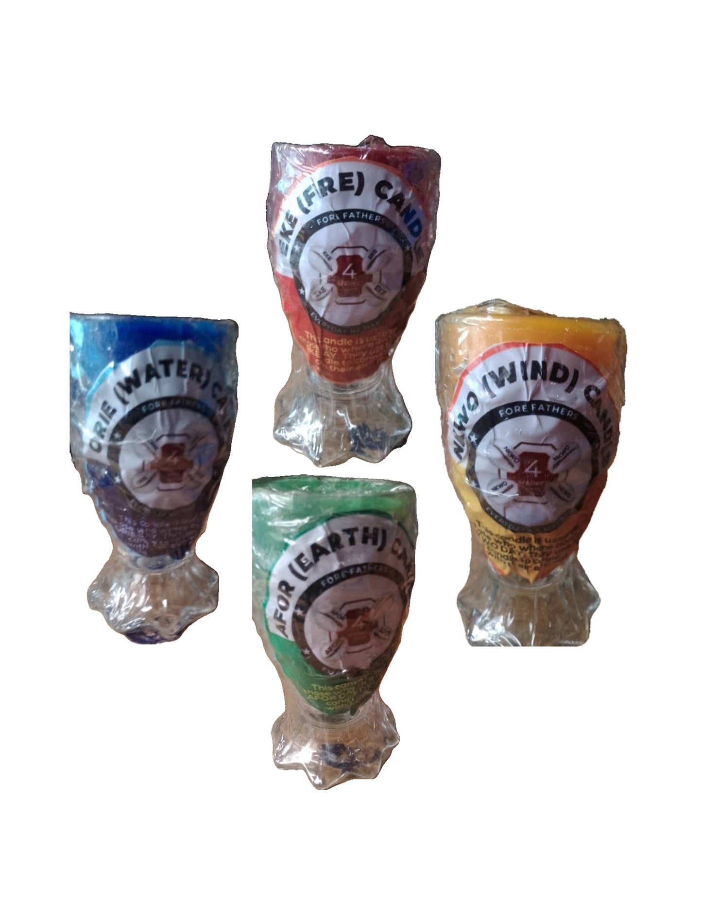 The Four Elements Candles