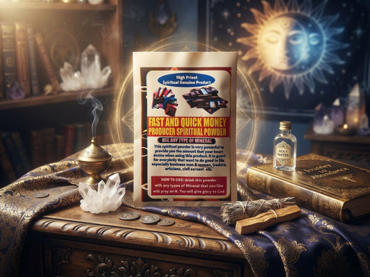 Fast And Quick Money Producer Spiritual Powder
