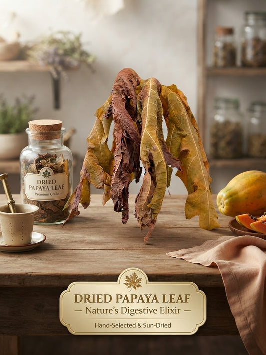 Dried Papaya Leaves