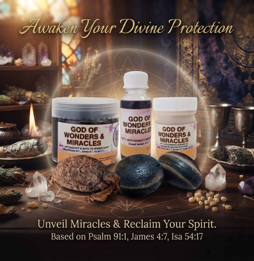 Anti- witchcraft & Back To Sender Spiritual Products