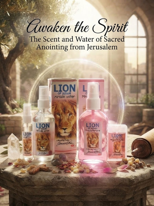 Lion Of Judah Miracle Perfume and Miracle Water