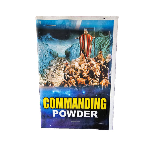 Commanding Spiritual Powder