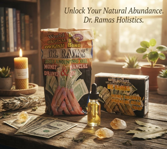 Dr Ramas Money Drawer & Financial Gain Spiritual Oil & Soap