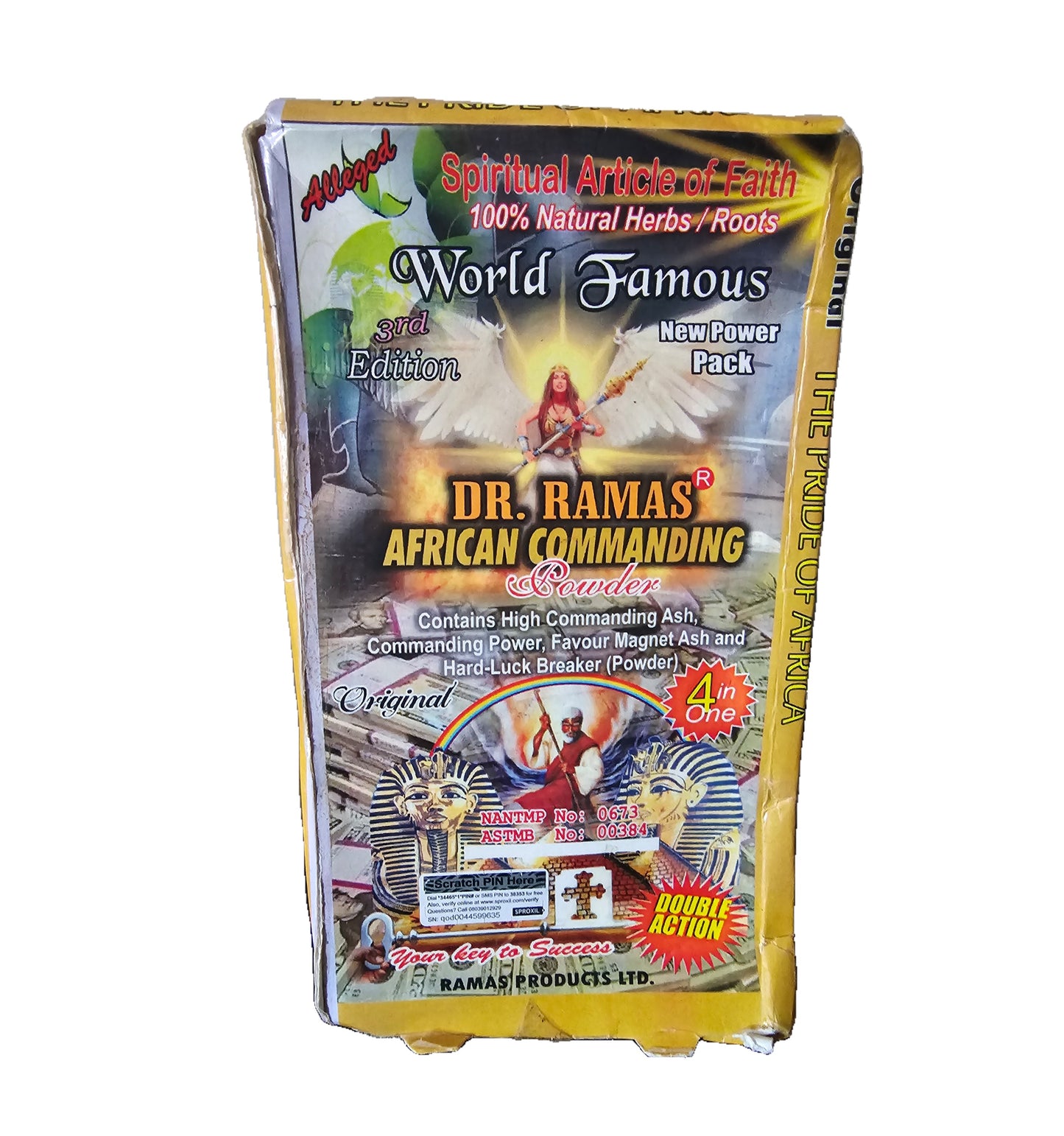 Dr Rama 4 in 1 African Commanding kit