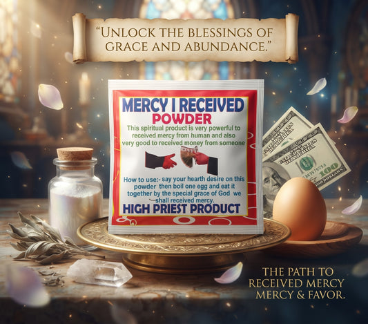 Mercy I Receive Spiritual Powder