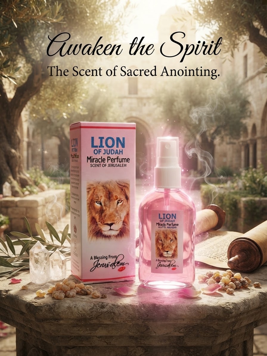 Lion Of Judah Miracle Perfume and Miracle Water