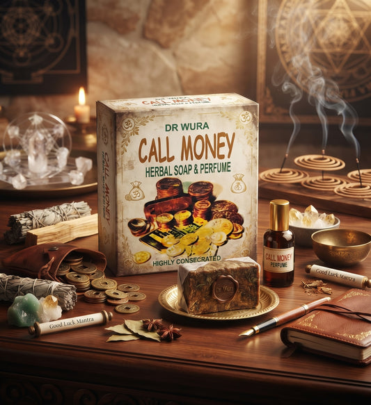 Dr. Wura Call Money Herbal Soap & Perfume Set