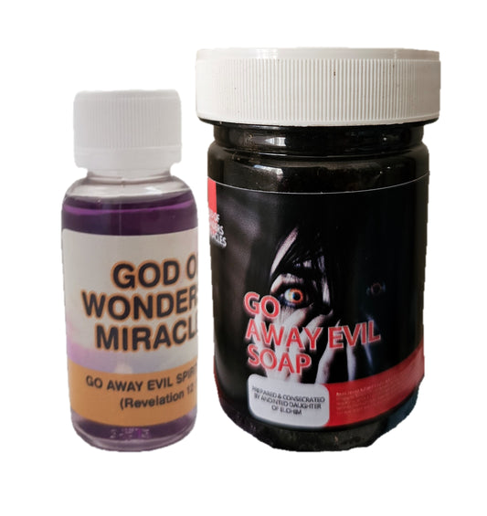 Go Away Evil Spiritual Product