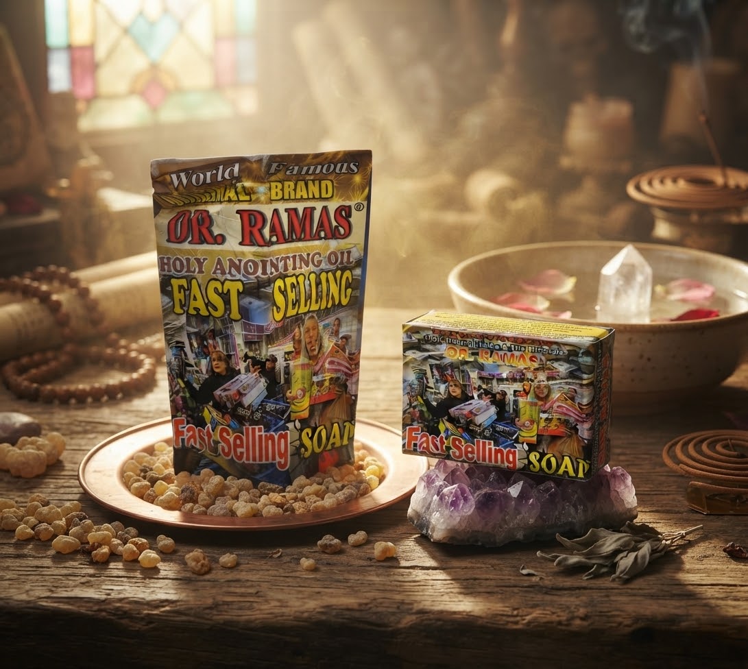 Dr Ramas Fast- Selling Spiritual Oil & Soap
