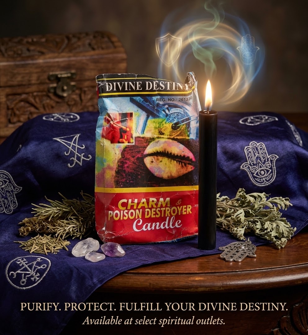 Charm And Poison Destroyer Spiritual Candle Set