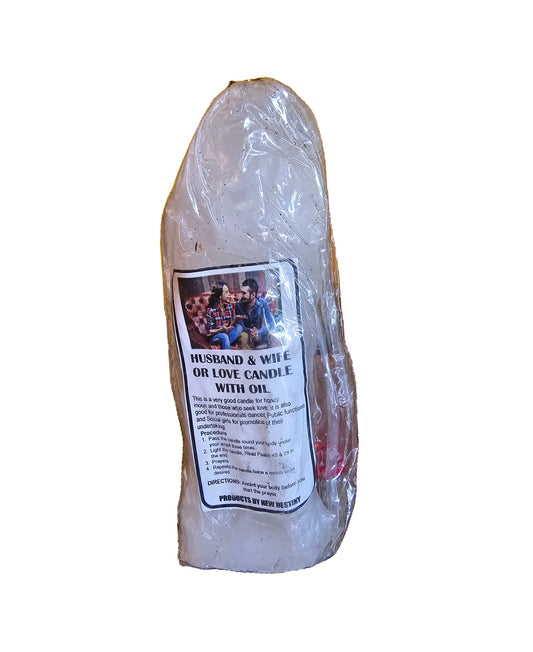 Husband & Wife/Love Spiritual candle with oil