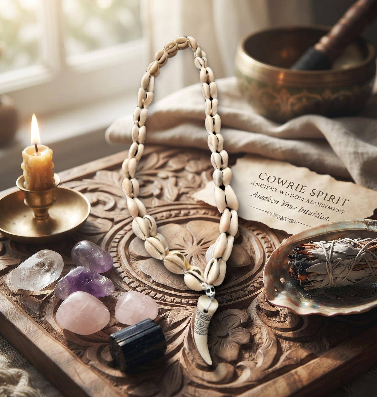 Spiritual Cowrie Jewelries