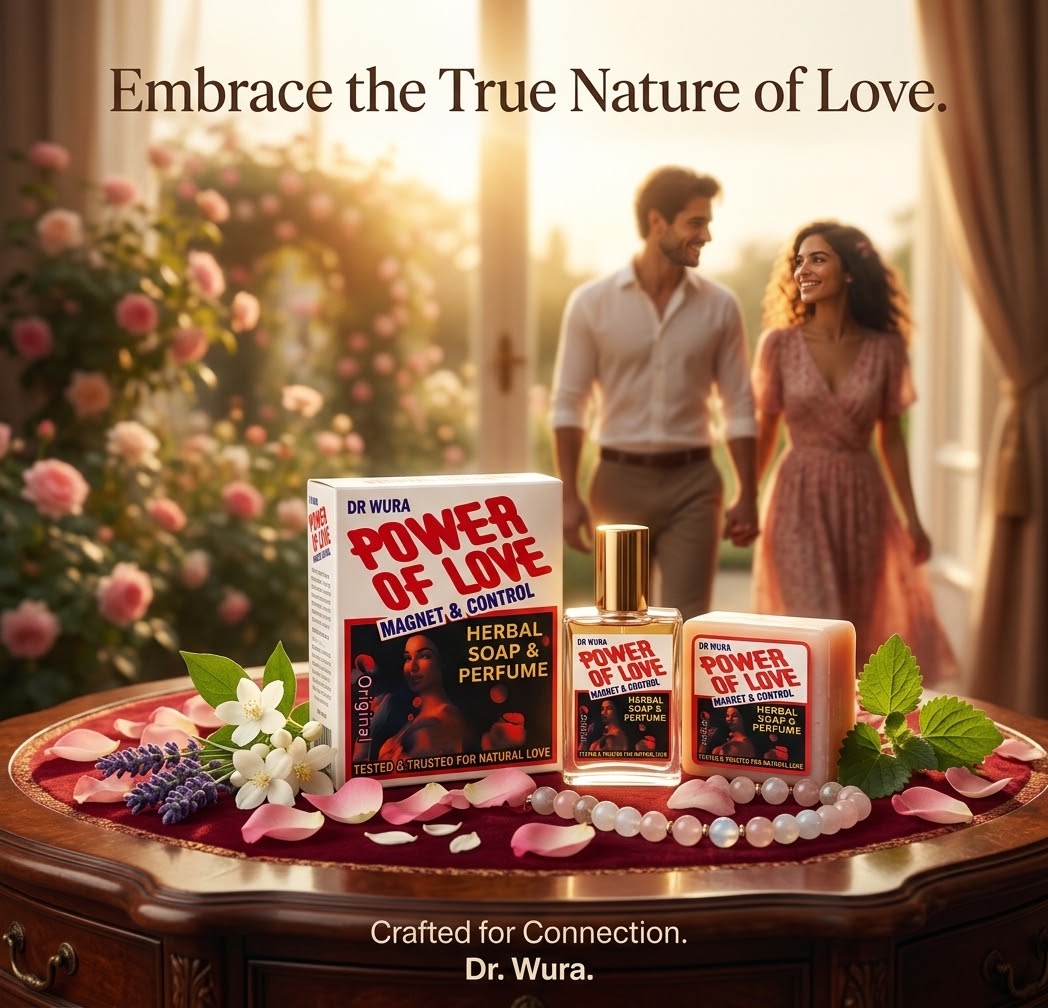 Power Of Love Herbal Soap And Perfume Set