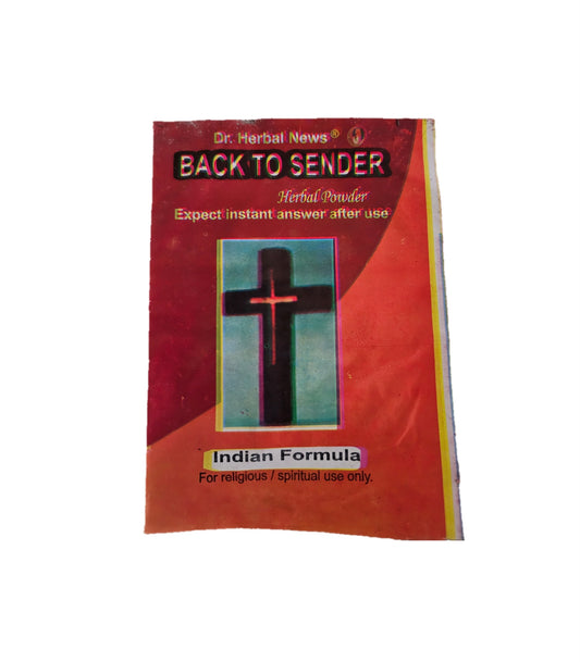 Back To Sender Herbal Powder
