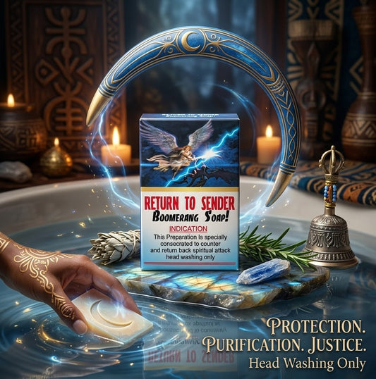 Back To Sender Spiritual Boomerang Soap