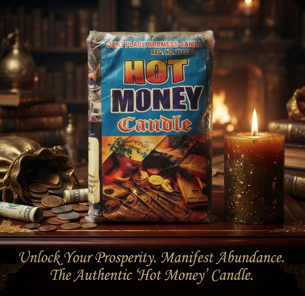 Hot Money Spiritual Candle