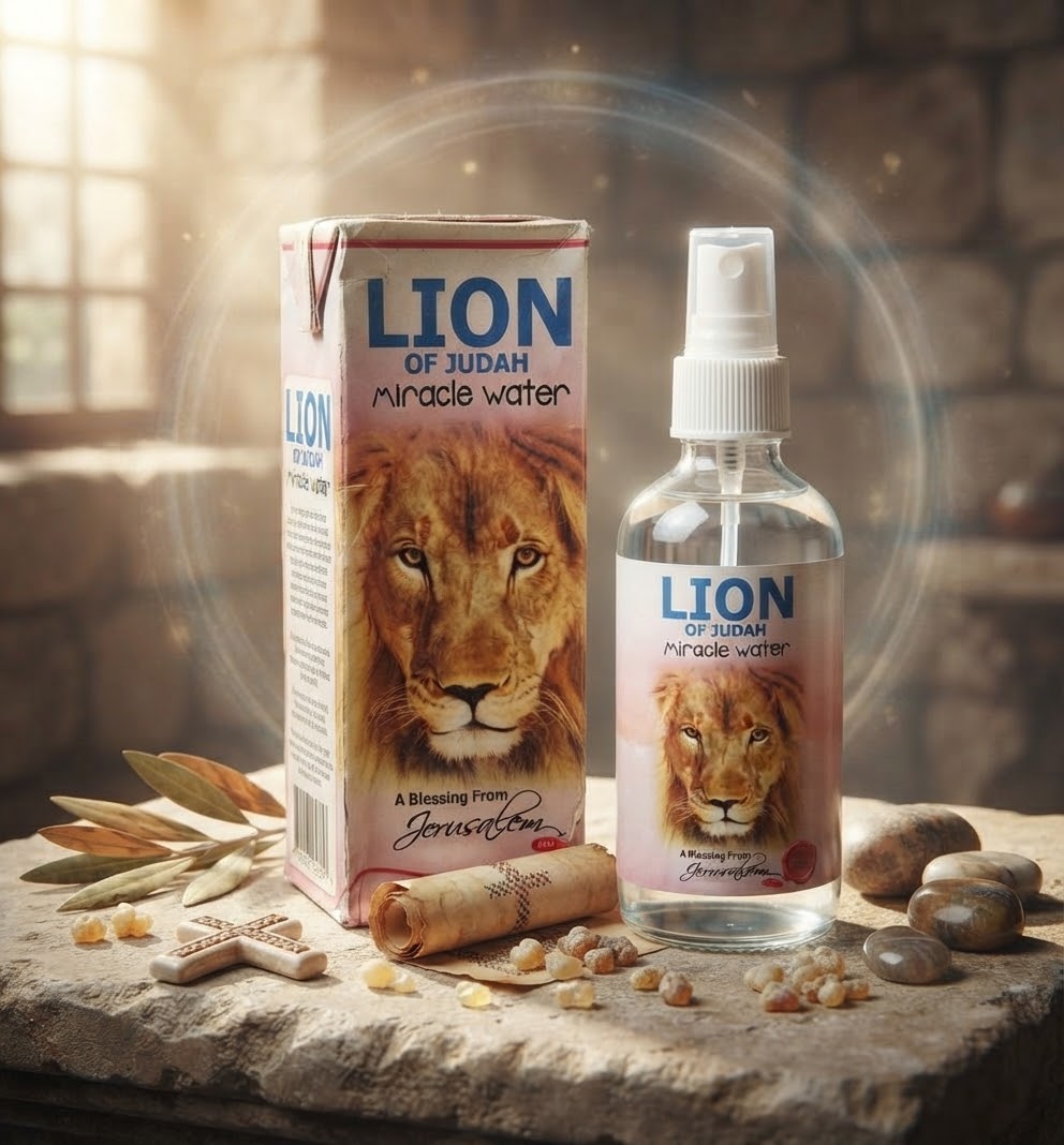 Lion Of Judah Miracle Perfume and Miracle Water