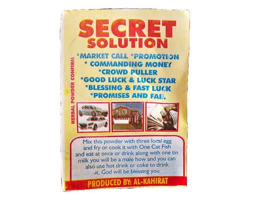 Secret Solution Spiritual Powder