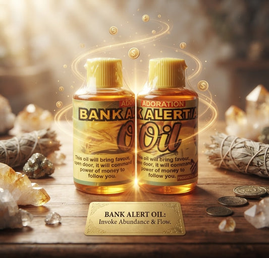 Bank Alert Spiritual Oil