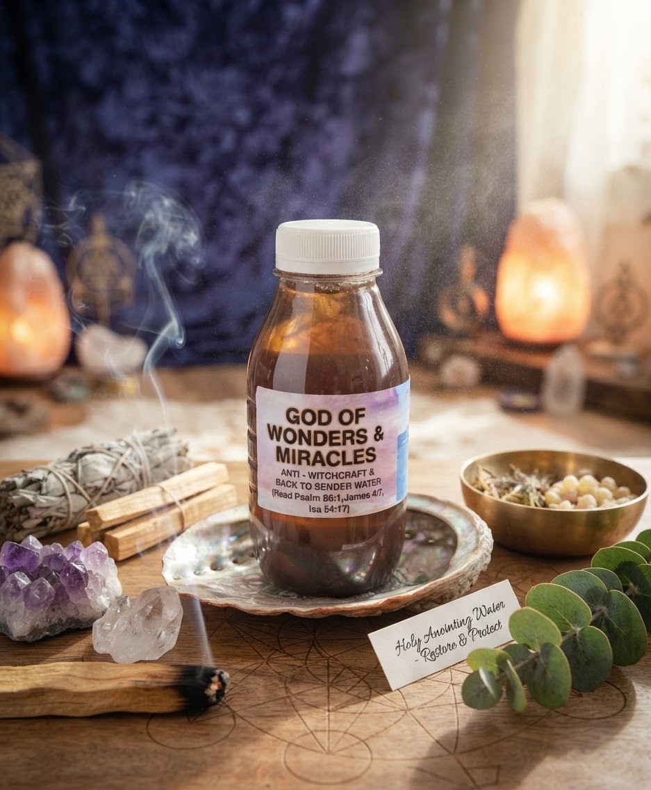 Anti- witchcraft & Back To Sender Spiritual Products