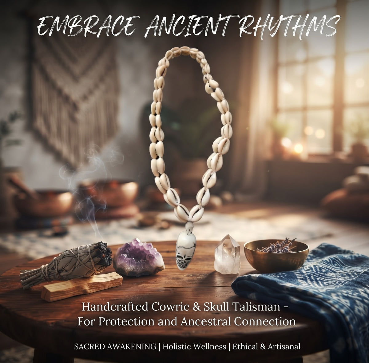 Spiritual Cowrie Jewelries