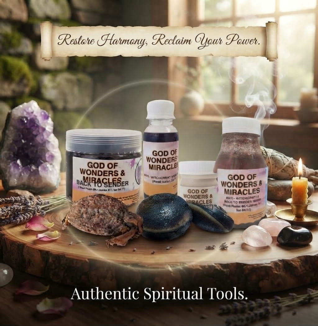 Anti- witchcraft & Back To Sender Spiritual Products