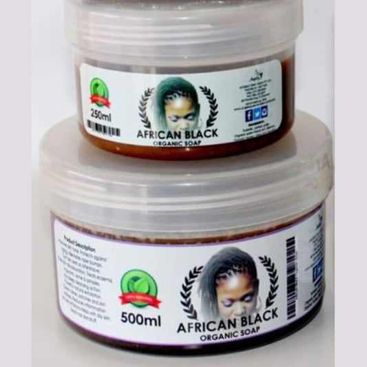 African Black Herbal Soap
